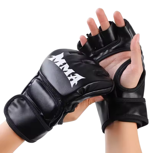 Guantes de MMA Profesionales Acolchados con Protección para Muay Thai y Boxeo