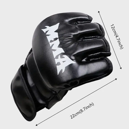 Guantes de MMA Profesionales Acolchados con Protección para Muay Thai y Boxeo